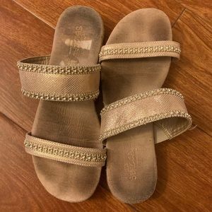 Tan gem sandals sbicca